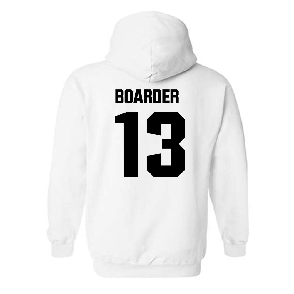 Maine - NCAA Women's Ice Hockey : Mikayla Boarder - Classic Fashion Shersey Hooded Sweatshirt-1