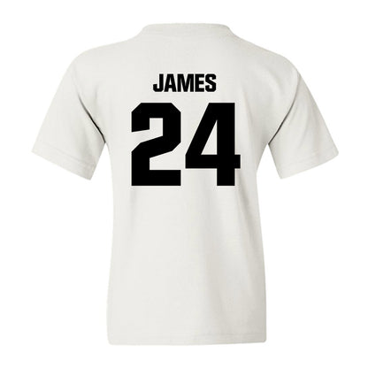Maine - NCAA Men's Ice Hockey : Brock James - Classic Fashion Shersey Youth T-Shirt-1