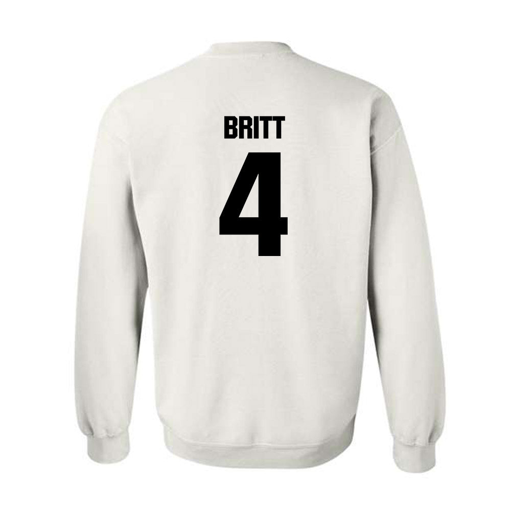 Maine - NCAA Women's Ice Hockey : Jaidyn Britt - Classic Fashion Shersey Crewneck Sweatshirt