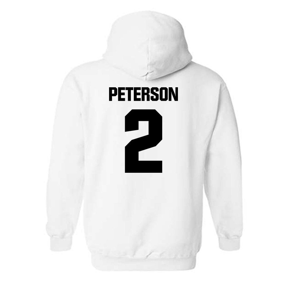 Maine - NCAA Men's Ice Hockey : Lukas Peterson - Classic Fashion Shersey Hooded Sweatshirt-1