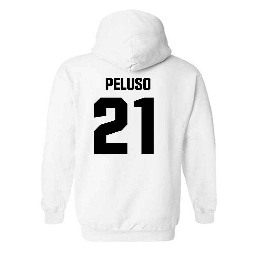Maine - NCAA Men's Ice Hockey : NICHOLAS PELUSO - Classic Fashion Shersey Hooded Sweatshirt-1