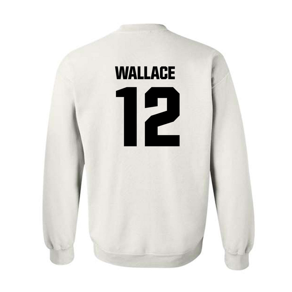Maine - NCAA Football : Evan Wallace - Classic Fashion Shersey Crewneck Sweatshirt-1