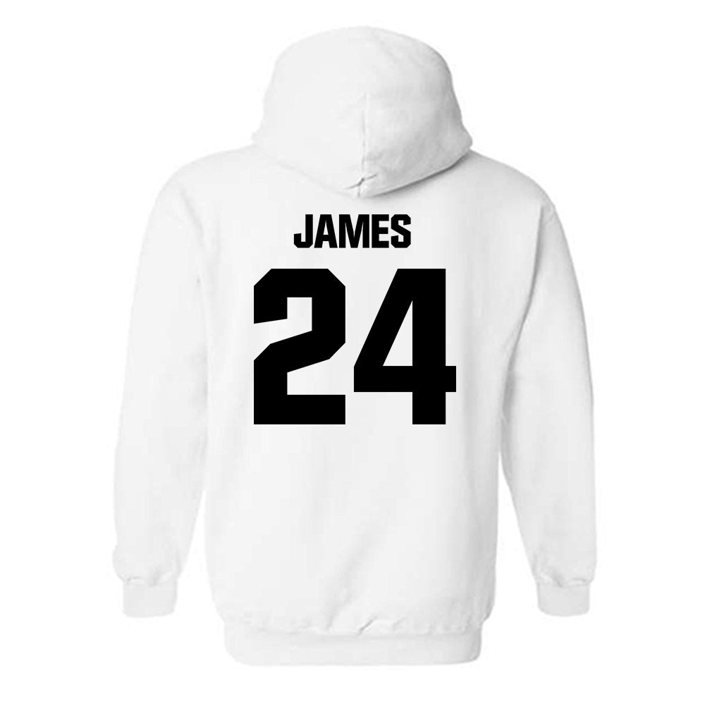 Maine - NCAA Men's Ice Hockey : Brock James - Classic Fashion Shersey Hooded Sweatshirt-1