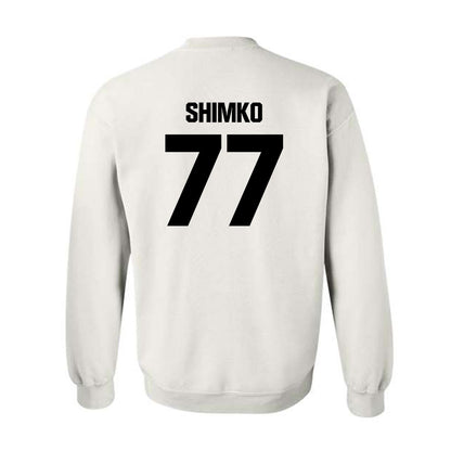 Maine - NCAA Football : Noah Shimko - Classic Fashion Shersey Crewneck Sweatshirt-1