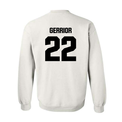 Maine - NCAA Men's Ice Hockey : Will Gerrior - Classic Fashion Shersey Crewneck Sweatshirt-1