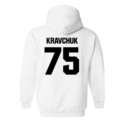 Maine - NCAA Football : Anton Kravchuk - Classic Fashion Shersey Hooded Sweatshirt-1