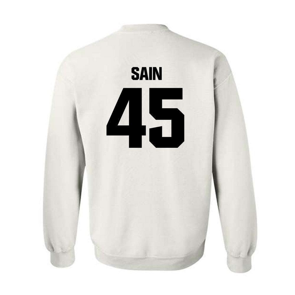 Maine - NCAA Women's Basketball : Kaliyah Sain - Classic Fashion Shersey Crewneck Sweatshirt-1