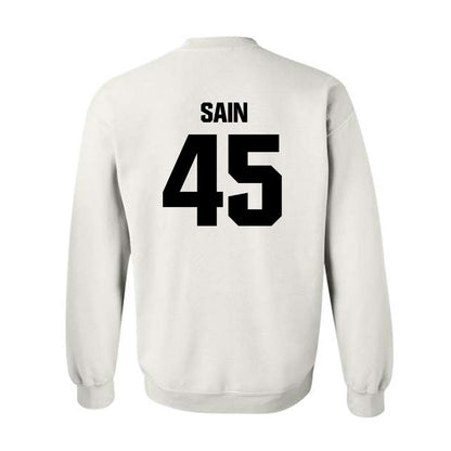 Maine - NCAA Women's Basketball : Kaliyah Sain - Classic Fashion Shersey Crewneck Sweatshirt-1
