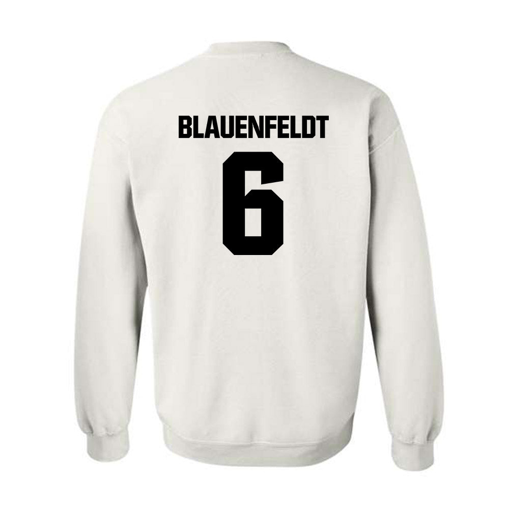 Maine - NCAA Women's Basketball : Asta Blauenfeldt - Classic Fashion Shersey Crewneck Sweatshirt-1