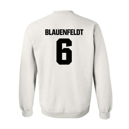 Maine - NCAA Women's Basketball : Asta Blauenfeldt - Classic Fashion Shersey Crewneck Sweatshirt-1
