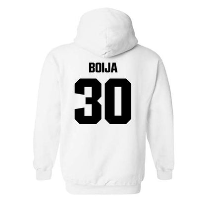 Maine - NCAA Men's Ice Hockey : Albin Boija - Classic Fashion Shersey Hooded Sweatshirt-1