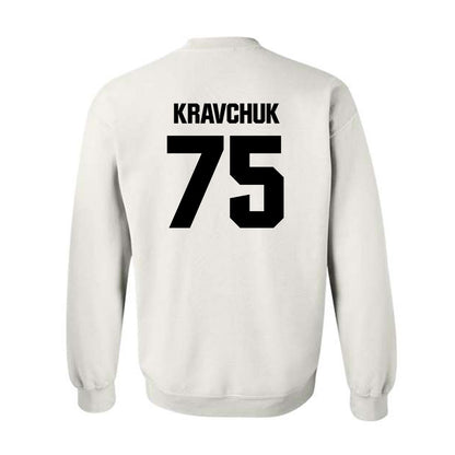 Maine - NCAA Football : Anton Kravchuk - Classic Fashion Shersey Crewneck Sweatshirt-1