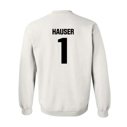 Maine - NCAA Baseball : Rex Hauser - Classic Fashion Shersey Crewneck Sweatshirt-1