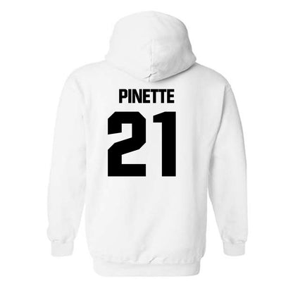 Maine - NCAA Women's Soccer : Jordane Pinette - Classic Fashion Shersey Hooded Sweatshirt-1