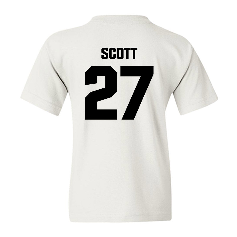 Maine - NCAA Men's Ice Hockey : Max Scott - Classic Fashion Shersey Youth T-Shirt-1