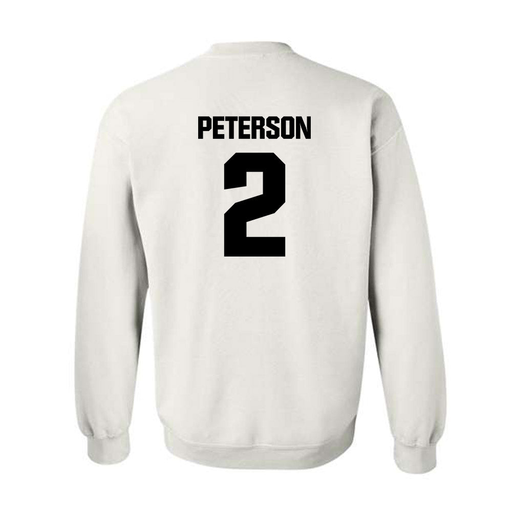 Maine - NCAA Men's Ice Hockey : Lukas Peterson - Classic Fashion Shersey Crewneck Sweatshirt-1