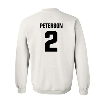 Maine - NCAA Men's Ice Hockey : Lukas Peterson - Classic Fashion Shersey Crewneck Sweatshirt-1