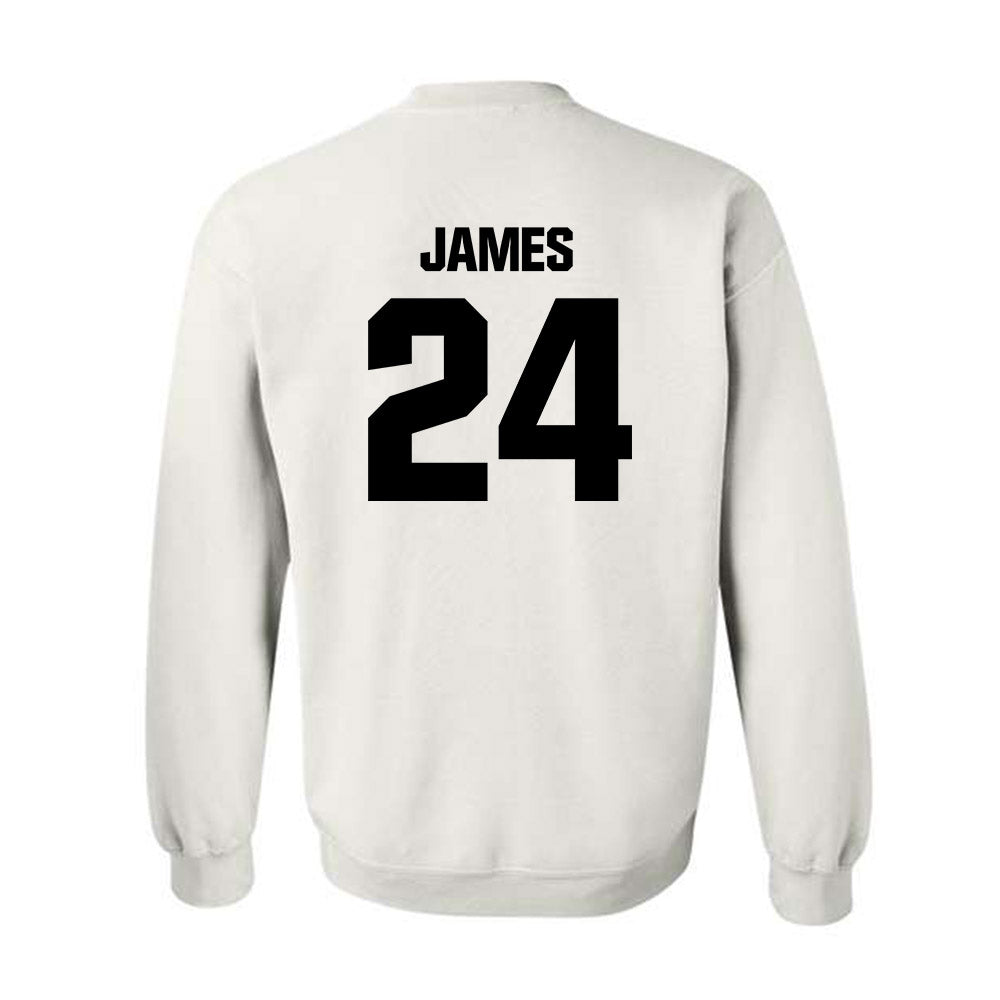 Maine - NCAA Men's Ice Hockey : Brock James - Classic Fashion Shersey Crewneck Sweatshirt-1