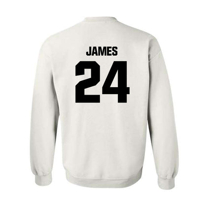 Maine - NCAA Men's Ice Hockey : Brock James - Classic Fashion Shersey Crewneck Sweatshirt-1