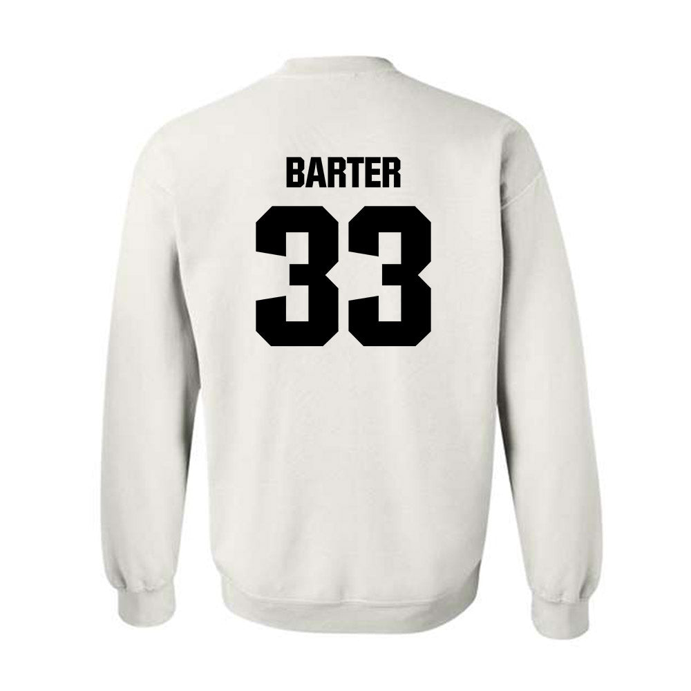 Maine - NCAA Baseball : Will Barter - Classic Fashion Shersey Crewneck Sweatshirt-1