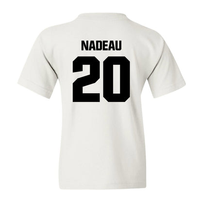 Maine - NCAA Men's Ice Hockey : Joshua Nadeau - Classic Fashion Shersey Youth T-Shirt