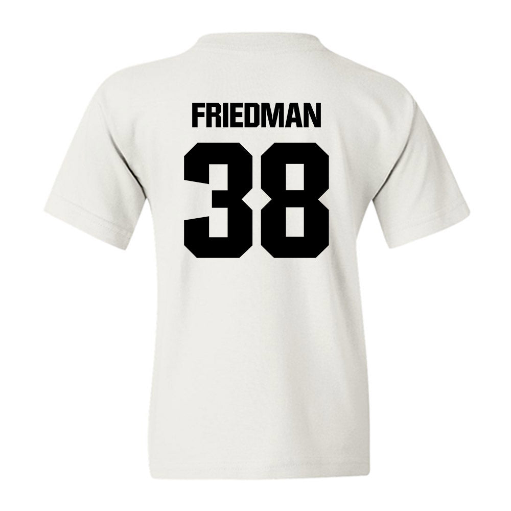 Maine - NCAA Baseball : Pierce Friedman - Classic Fashion Shersey Youth T-Shirt-1