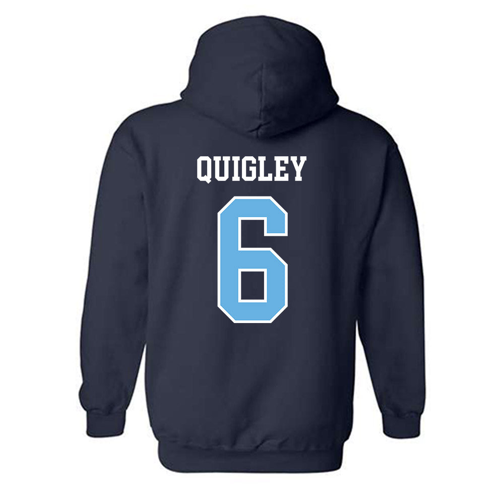 Maine - NCAA Baseball : Jack Quigley - Classic Shersey Hooded Sweatshirt-1