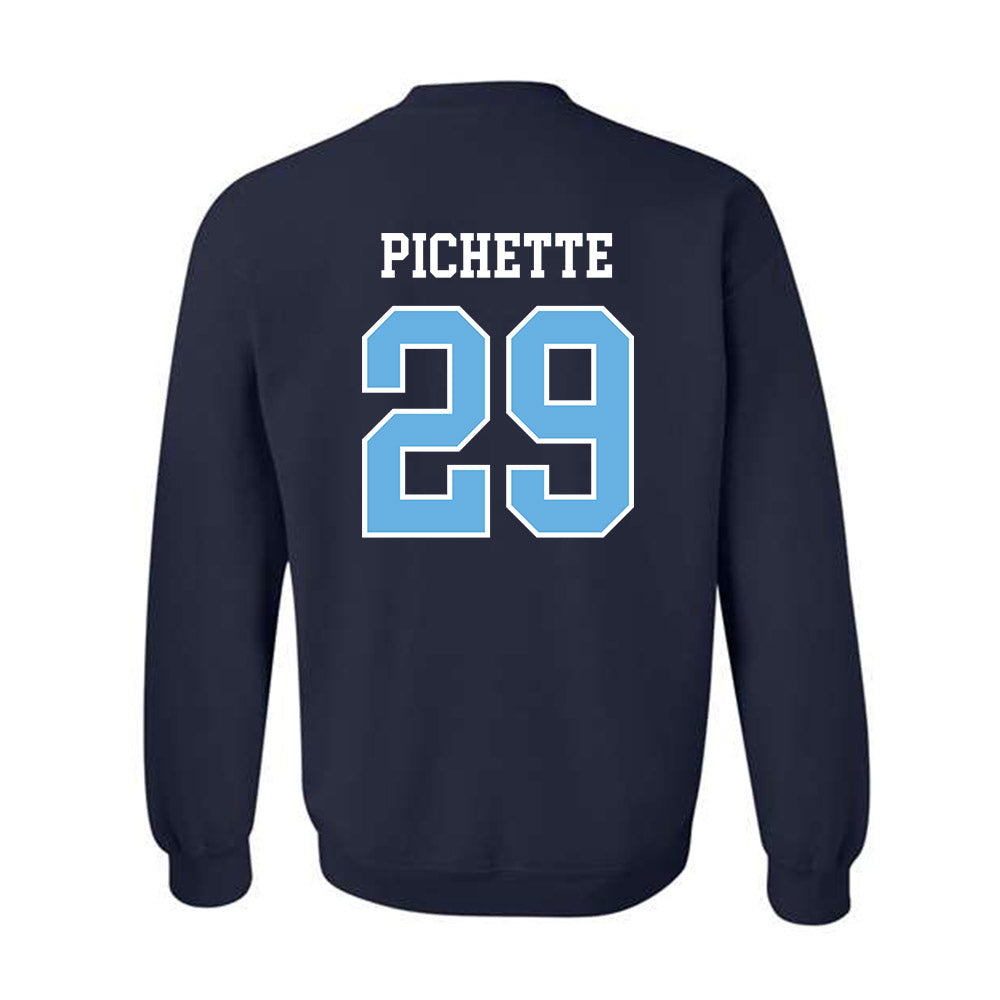 Maine - NCAA Men's Ice Hockey : Thomas Pichette - Classic Shersey Crewneck Sweatshirt-1