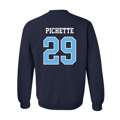 Maine - NCAA Men's Ice Hockey : Thomas Pichette - Classic Shersey Crewneck Sweatshirt-1
