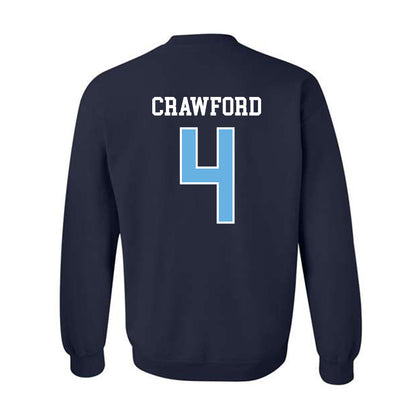 Maine - NCAA Men's Basketball : Caleb Crawford - Classic Shersey Crewneck Sweatshirt-1