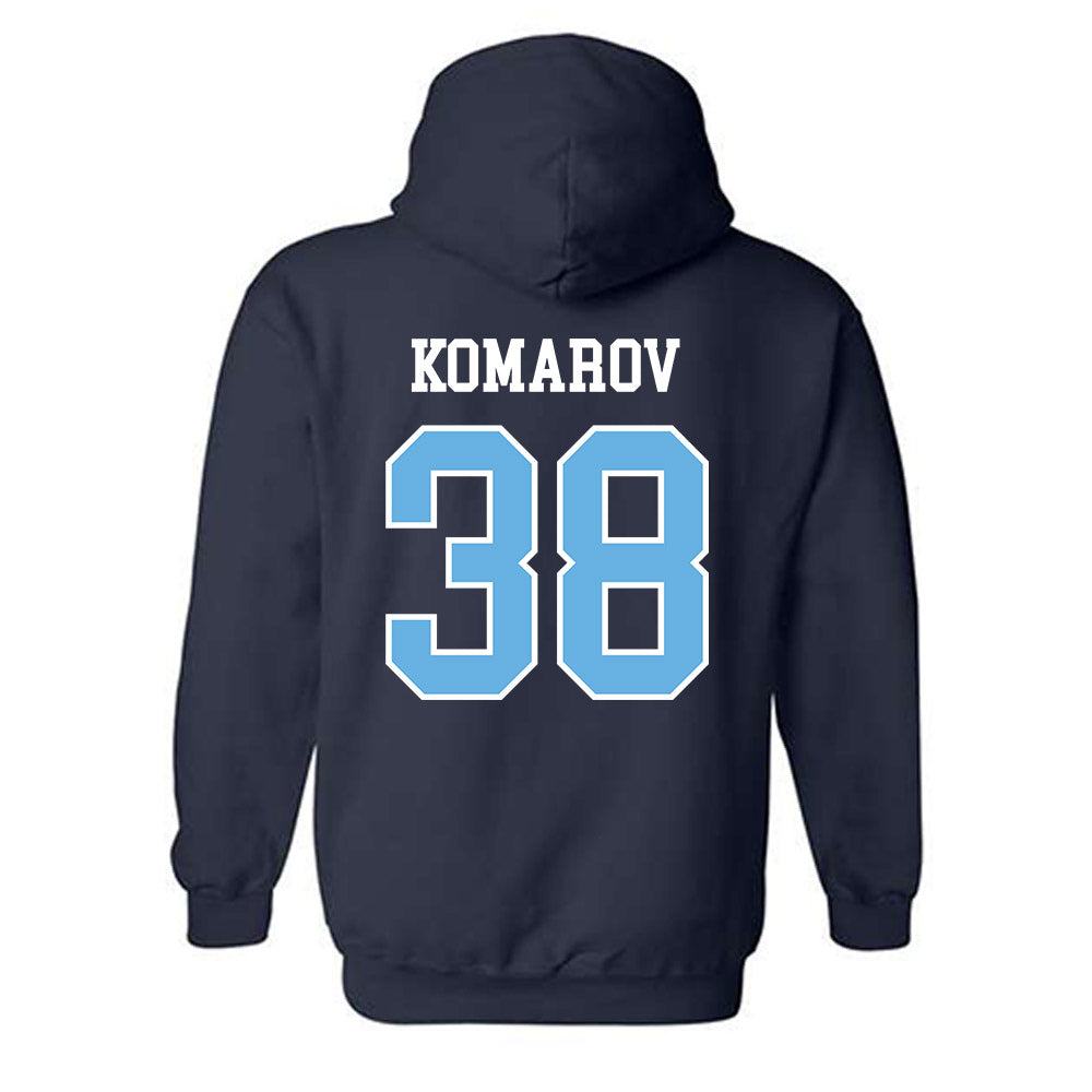 Maine - NCAA Men's Ice Hockey : Oskar Komarov - Classic Shersey Hooded Sweatshirt-1