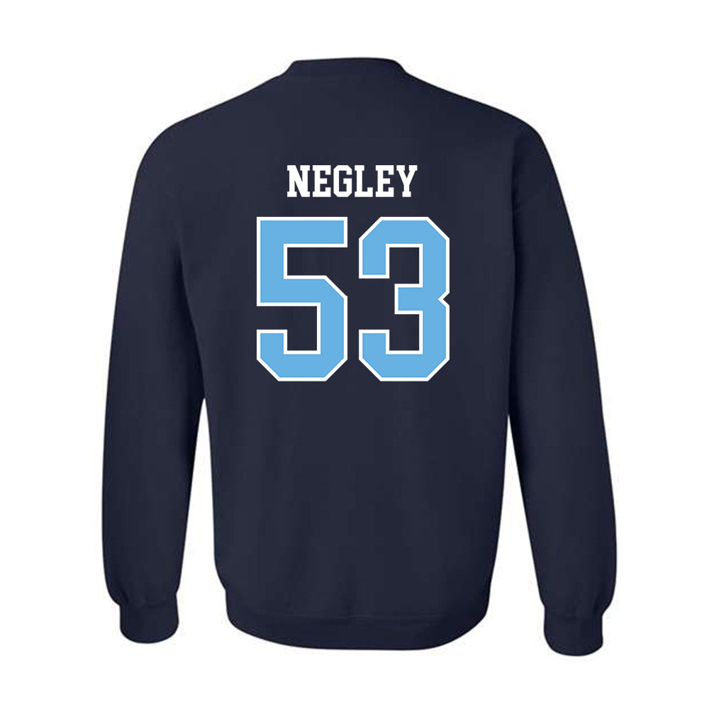 Maine - NCAA Football : Jace Negley - Classic Shersey Crewneck Sweatshirt-1