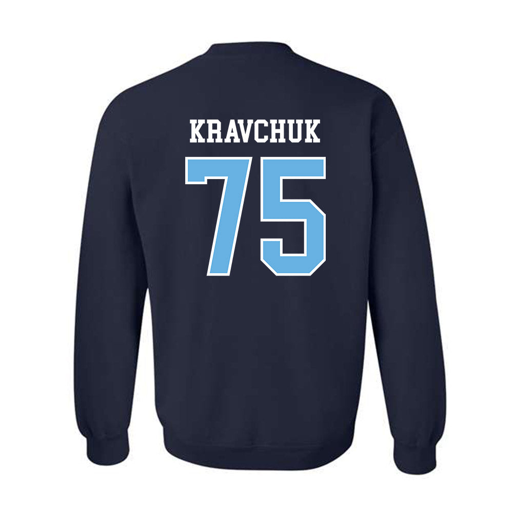 Maine - NCAA Football : Anton Kravchuk - Classic Shersey Crewneck Sweatshirt-1