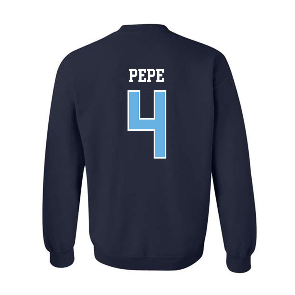 Maine - NCAA Baseball : Nic Pepe - Classic Shersey Crewneck Sweatshirt-1