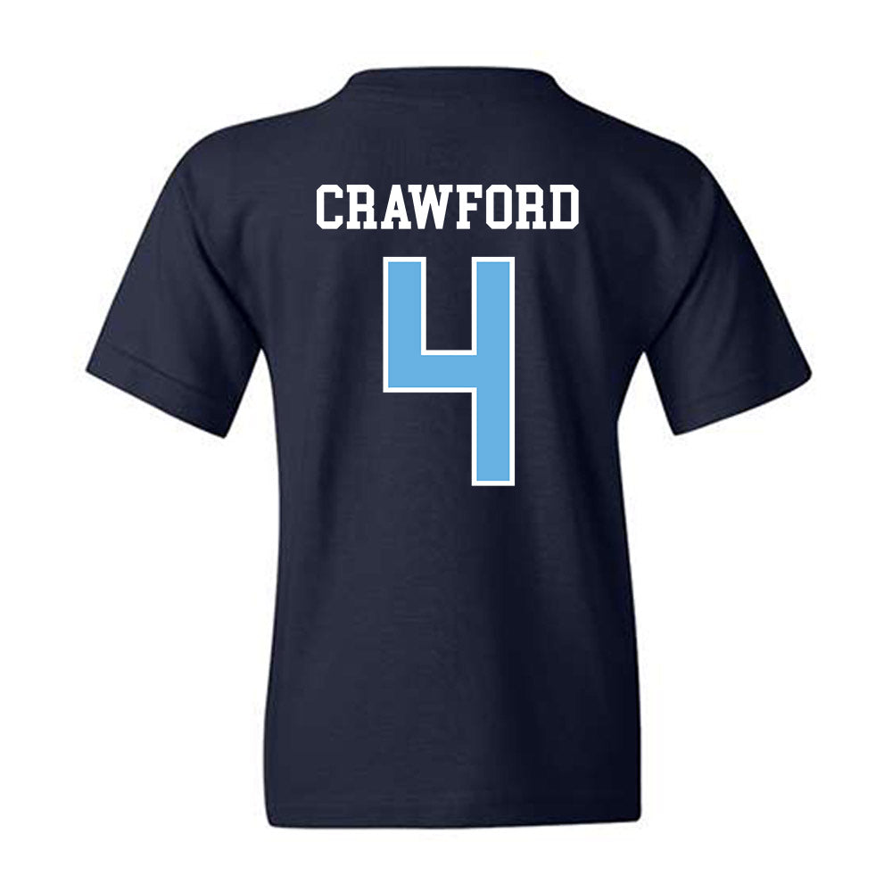Maine - NCAA Men's Basketball : Caleb Crawford - Classic Shersey Youth T-Shirt-1