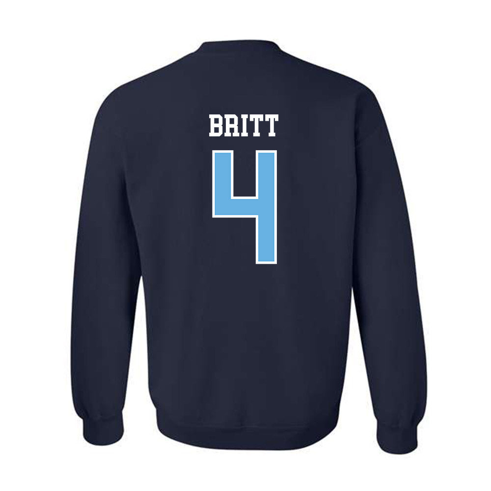 Maine - NCAA Women's Ice Hockey : Jaidyn Britt - Classic Shersey Crewneck Sweatshirt-1