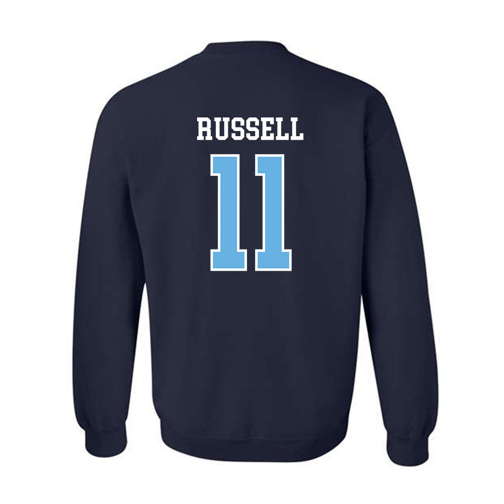 Maine - NCAA Men's Ice Hockey : Charlie Russell - Classic Shersey Crewneck Sweatshirt-1