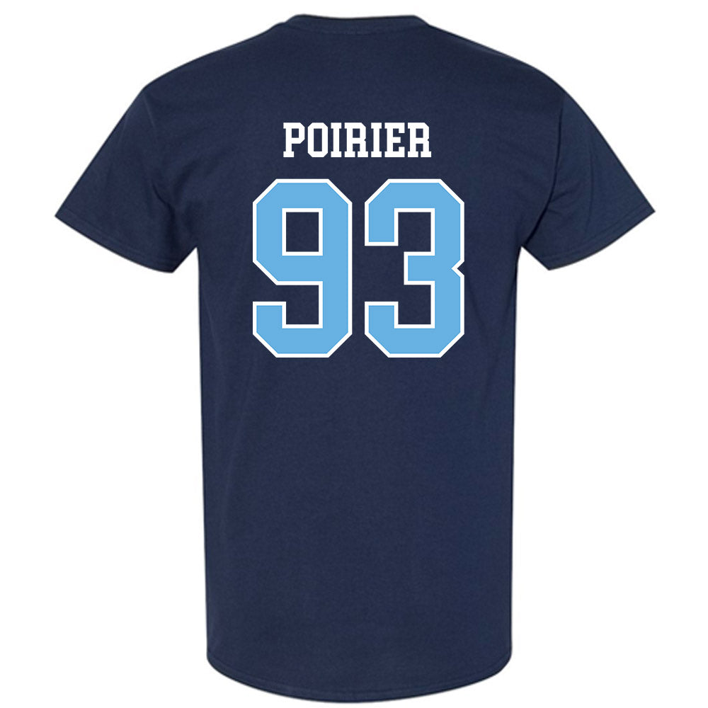 Maine - NCAA Men's Ice Hockey : Justin Poirier - Classic Shersey T-Shirt-1