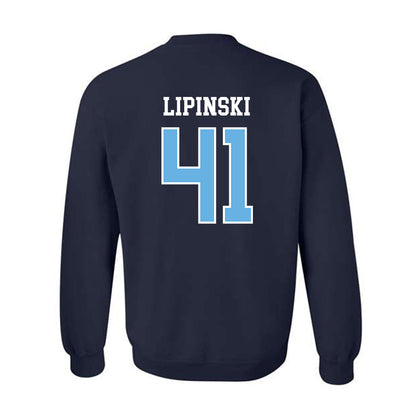 Maine - NCAA Men's Ice Hockey : JADEN LIPINSKI - Classic Shersey Crewneck Sweatshirt-1