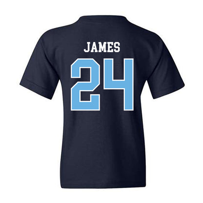 Maine - NCAA Men's Ice Hockey : Brock James - Classic Shersey Youth T-Shirt-1