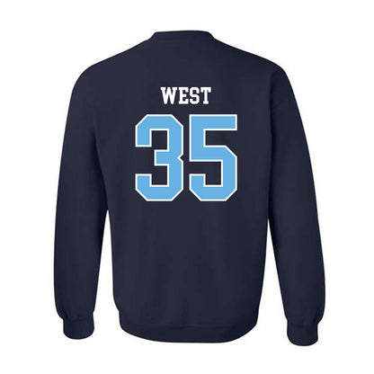 Maine - NCAA Football : Austin West - Classic Shersey Crewneck Sweatshirt-1