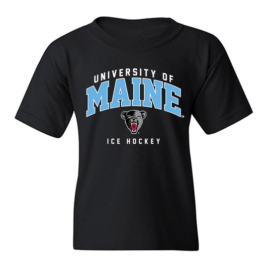 Maine - NCAA Men's Ice Hockey : Mathis Rousseau - Classic Shersey Youth T-Shirt-0