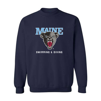 Maine - NCAA Men's Swimming & Diving : Jeremiah Small - Classic Shersey Crewneck Sweatshirt-0