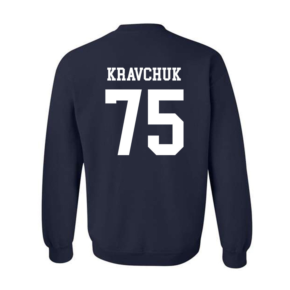 Maine - NCAA Football : Anton Kravchuk - Classic Fashion Shersey Crewneck Sweatshirt-1
