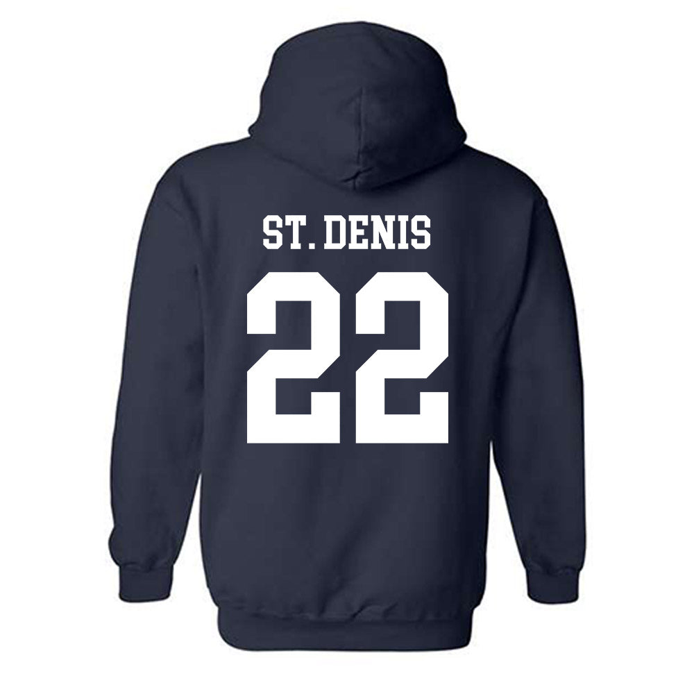 Maine - NCAA Baseball : Hunter St. Denis - Classic Fashion Shersey Hooded Sweatshirt-1