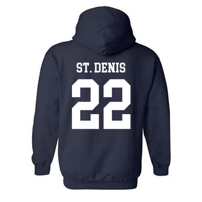 Maine - NCAA Baseball : Hunter St. Denis - Classic Fashion Shersey Hooded Sweatshirt-1