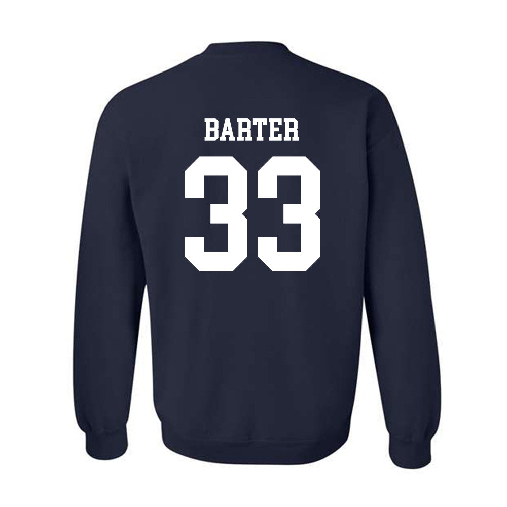 Maine - NCAA Baseball : Will Barter - Classic Fashion Shersey Crewneck Sweatshirt-1