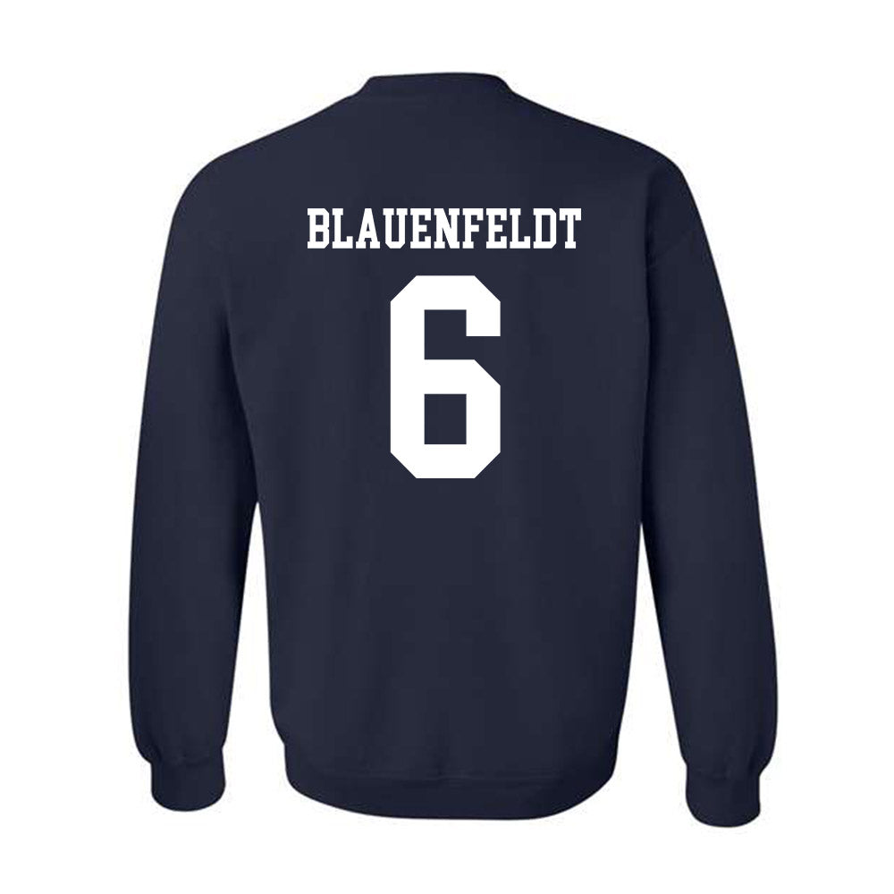 Maine - NCAA Women's Basketball : Asta Blauenfeldt - Classic Fashion Shersey Crewneck Sweatshirt-1