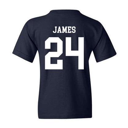 Maine - NCAA Men's Ice Hockey : Brock James - Classic Fashion Shersey Youth T-Shirt-1