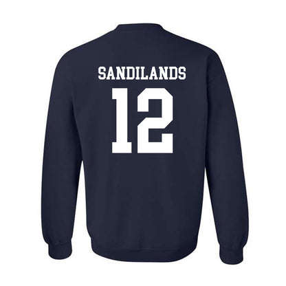 Maine - NCAA Women's Ice Hockey : Sade Sandilands - Classic Fashion Shersey Crewneck Sweatshirt-1